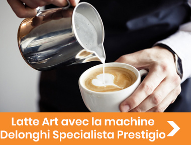 Latte Art avec Specialista Prestigio